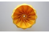 children origami lampshade chesnut snowpuppe (gold yellow)