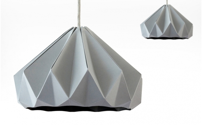 children origami lampshade chesnut snowpuppe (grey)