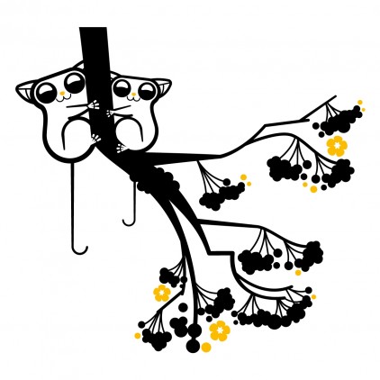 stickers enfant asie tarsiers