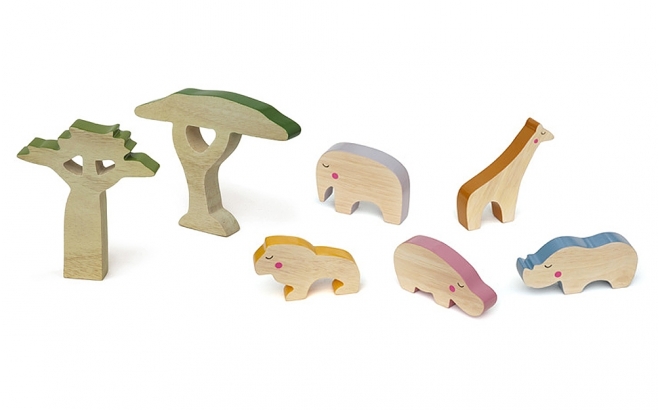 juguetes infantiles de madera cheekeyes kit selva