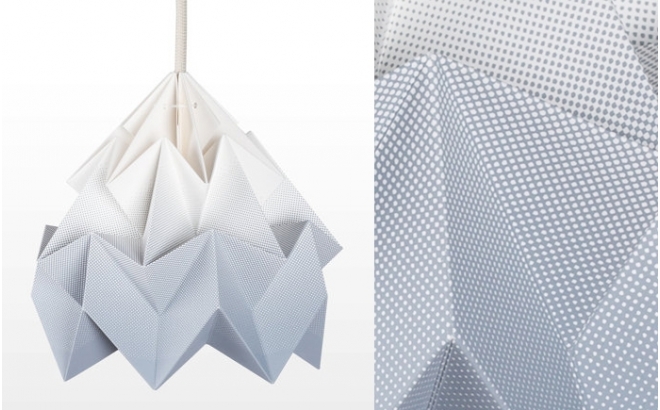 children origami lampshade moth gradient snowpuppe (grey)