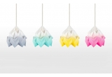 lámpara infantil origami moth gradient snowpuppe (amarillo dorado)