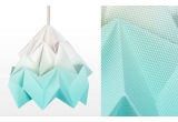 lámpara infantil origami moth gradient snowpuppe (menta)