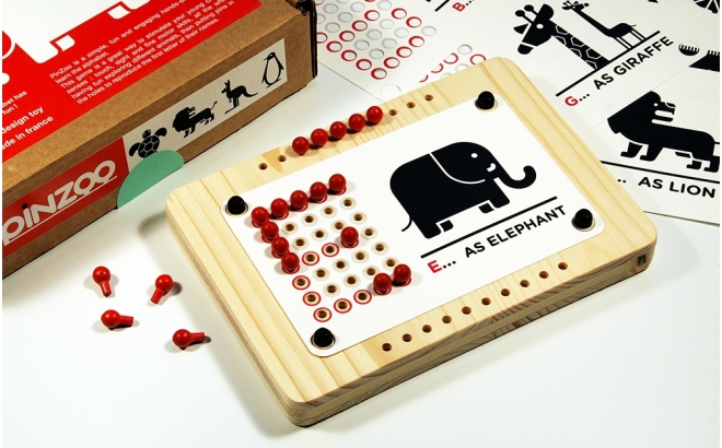 pinzoo juego educativo alfabeto infantil ecológico de madera