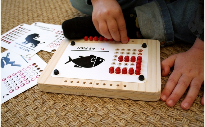 pinzoo jeu éducatif alphabet enfants écologique en bois