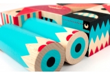 jeu de cubes de construction en bois stack and scare 4 par uncle goose