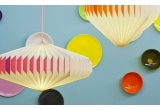 akura A orange baby kids origami light lamp by sentou