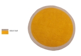 kids pollen felt round rug Lumbini by Muskhane