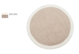 kids natural beige felt round rug Lumbini by Muskhane