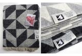 wool blanket twist a twill (dark gray)