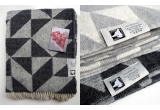 frazada lana twist a twill (gris oscuro)