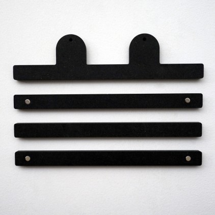 porte affiche en bois earwigo lion par e-glue