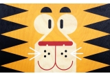 affiche enfant en bois minipic tigre