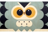 wooden poster print minipic owl