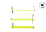 Babou shelves fluo yellow by Rose in April