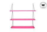 Babou shelves fluo pink by Rose in April