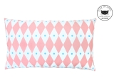 coussins touf touf losanges rose pour enfants par Rose in April