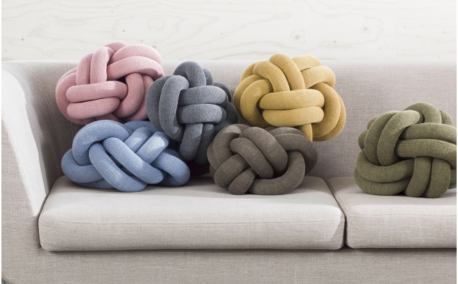 knot cushion by Design House Stockholm