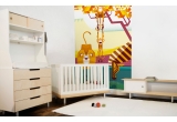 monkeys, lion, zebra Savanna Jungle Kids Wall Murals