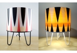 kids lamp Minilum with wooden lampshade