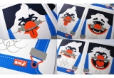 big foot (joking) yeti Baby Posters Prints