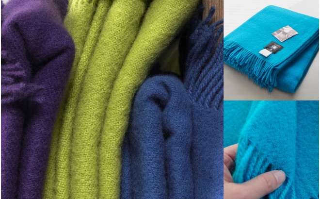 Silkeborg merino wool toddler blanket