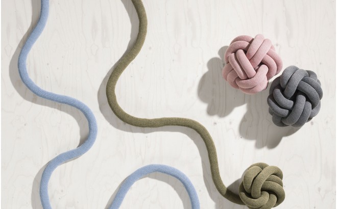coussin knot par Design House Stockholm