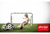 Saco Alfombra de Almacenamiento Play and Go para Habitaciones Infantiles futbol