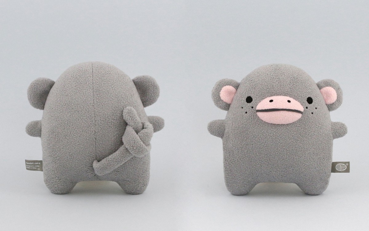 muñeco peluche Ricecoco gris