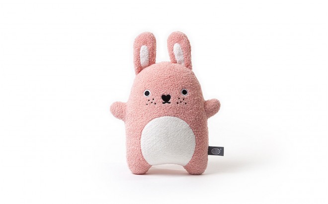 PELUCHE DOUDOU RICECARROT ROSE POUR BÉBÉS ET ENFANTS PAR NOODOLL