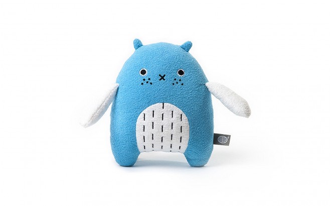 plush toy for babies and kids Re blue by Noodoll
