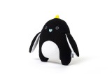 peluche doudou bébé et enfants Ricekating noir par Noodoll