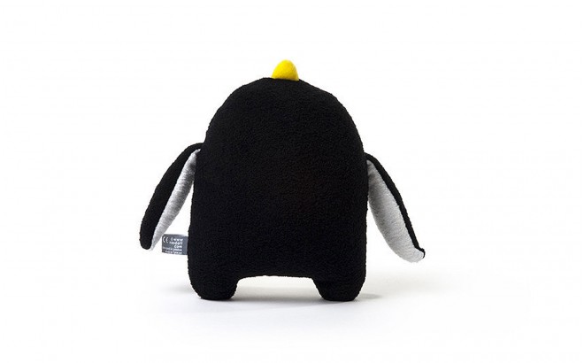 plush toy for babies and kids Ricekating black by Noodoll