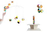 modern geometric mobile Themis for kids room