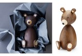 Wooden Teddy Bear by Lucie Kaas