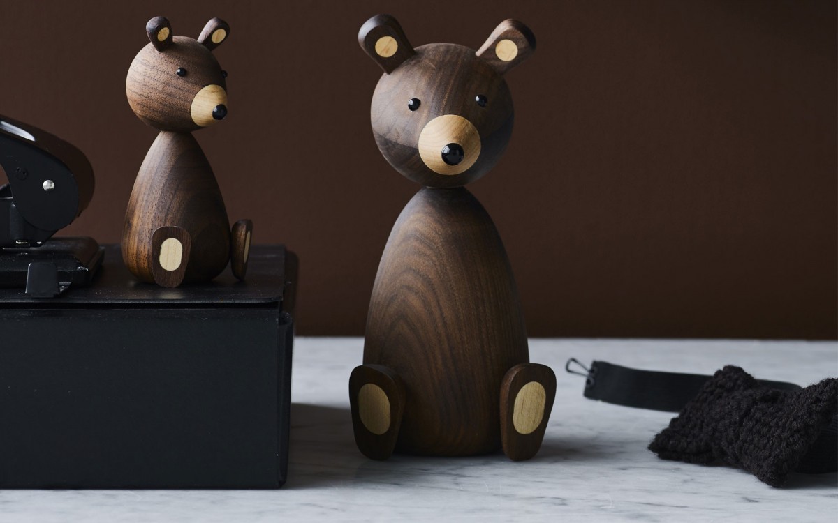 wooden bear Lucie Kaas