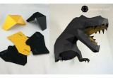 origami animal dino trophy XL black y gold for kids boys room