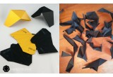 origami animal dino trophy XL black y gold for kids boys room