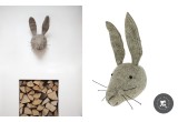 Felt Animal Heads by Fiona Walker, Hare