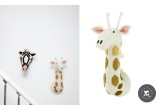 Felt Animal Heads by Fiona Walker, Giraffe