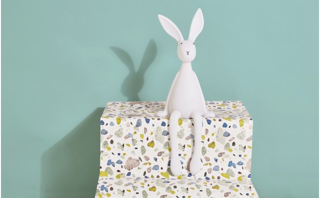 LAMPE JOSEPH LE LAPIN, Veilleuse Enfant Lapin par Rose in April