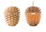 pine cone wood light lamp for kids room
