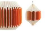 lampe enfant bébé origami akura C orange par sentou