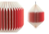 lampe enfant bébé origami akura C rouge par sentou