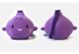 plush toy for babies and kids purple fruit Ricefig by Noodoll