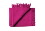 raspberry pink scandinavian wool blanket for kids