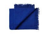 couverture enfant en laine scandinave bleu roi