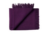 eggplant purple scandinavian wool blanket for kids