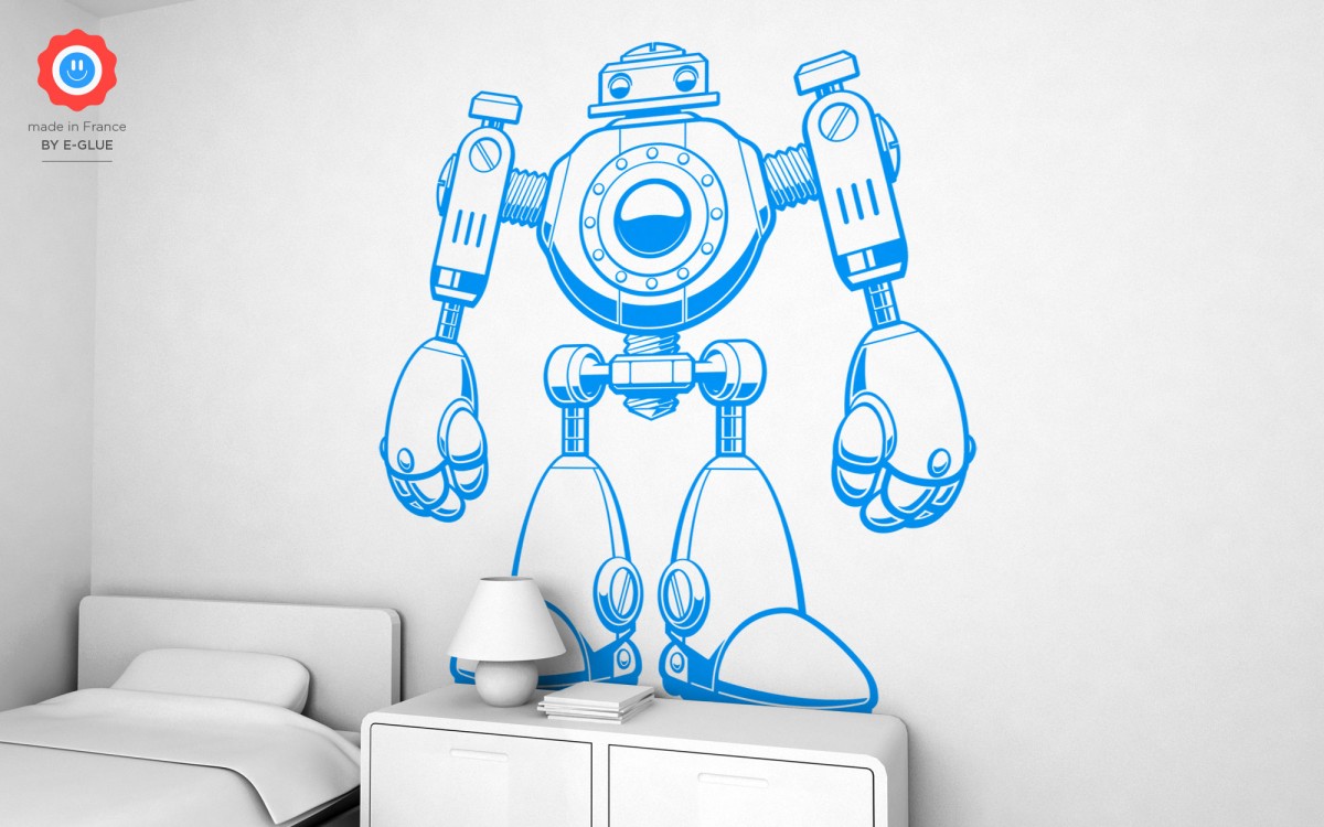 stickers enfant robot (XXL)