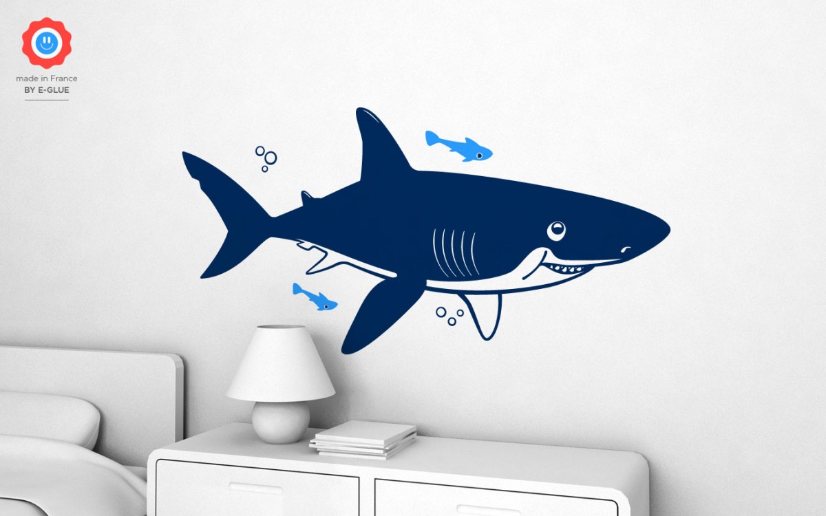 stickers enfant requin (XL)